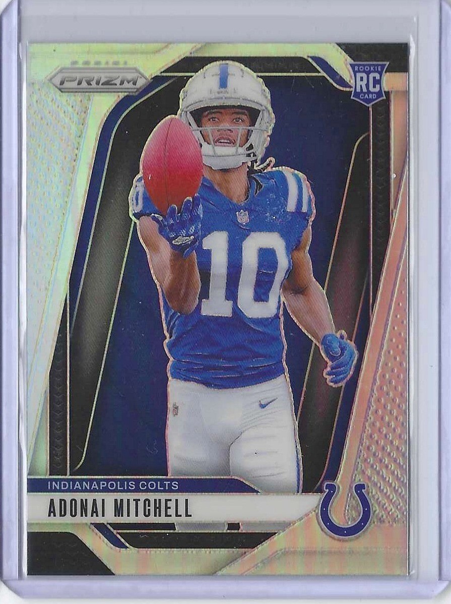 2024 Panini Prizm Adonai Mitchell Rookie Variations Silver Prizm