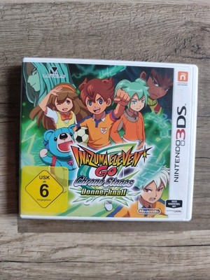 Inazuma Eleven Go Chrono Stones - Donnerknall - Nintendo3DS - sehr guter Zustand