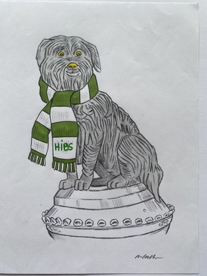 greyfriars bobby, Hibs Artwork 