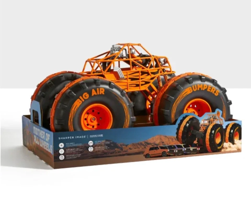 Sharper Image 4x4 Giant Crusher Remote Control 4WD Off- Road Monster Truck - Image 3 of 4