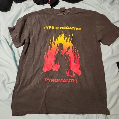 Type O Negative - Pyromantic Dark Chocolate Color Reprint T shirt S-5XL