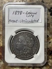 1878-CC Morgan Dollar Carson City Mint $1 US Silver Coin Uncirculated