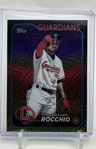 2024 Topps #473 Brayan Rocchio | Baseball Card