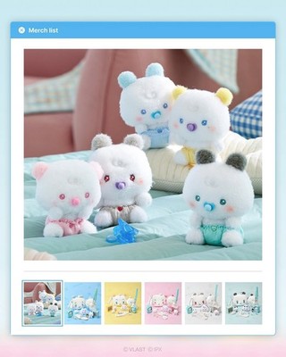 플레이브 [ PLAVE MMMM BABY ROOM ] POP-UP STORE OFFICIAL MERCH