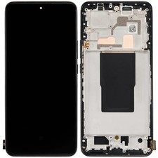 Ecran OLED avec cadre pour Xiaomi 12T/12T Pro/Redmi K50 Ultra Reconditionné Noir