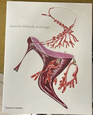 Manolo Blahnik Drawings Book By Thames & Hudson NEW SEALED