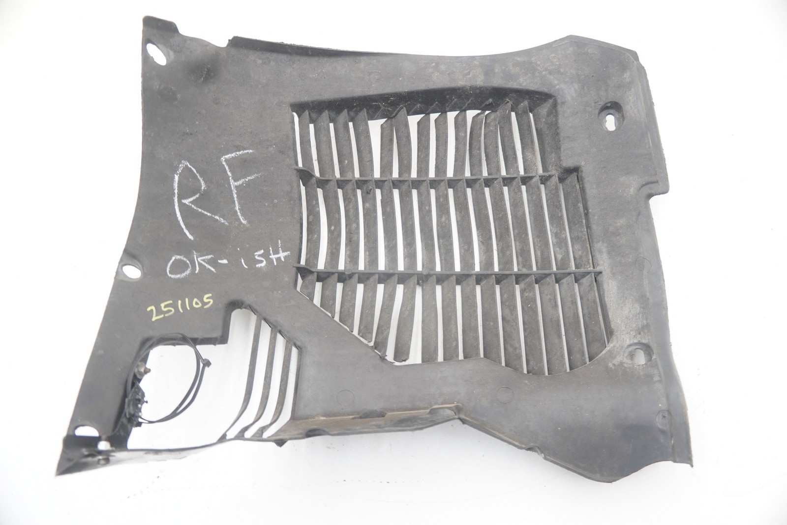 Front Right Forward Inner Fender Wheel Gravel Guard Ferrari 458 Challenge *Note*