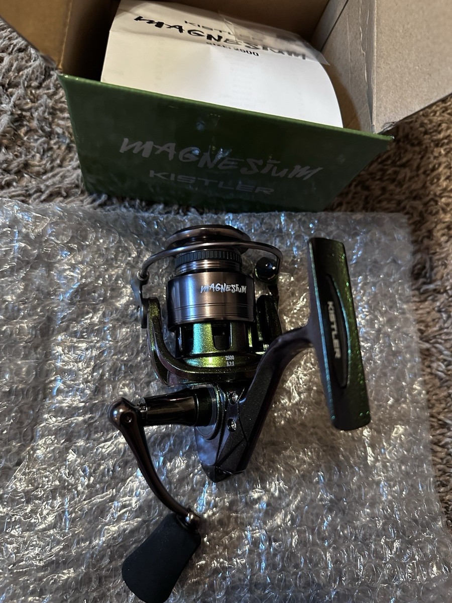 Kistler Magnesium Spinning Reel - Size 2500 - Left Right Handed