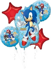 Sonic The Hedgehog 2 Foil Balloon Bouquet