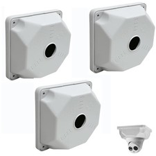 Universal Bullet Security Camera Junction Box Mount Bracket Plastic Rainproof...