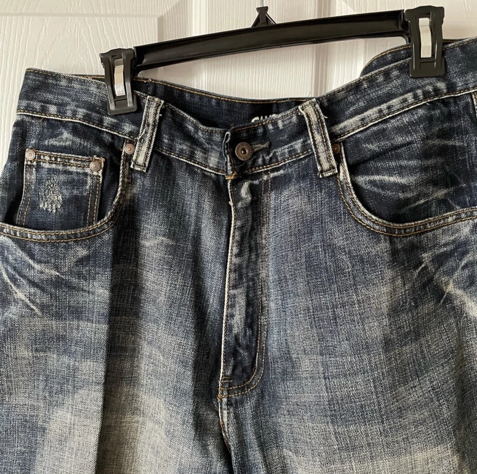 Pantalones cortos vaqueros vintage de hombre FLYPAPER 34 Foto 3 de 4