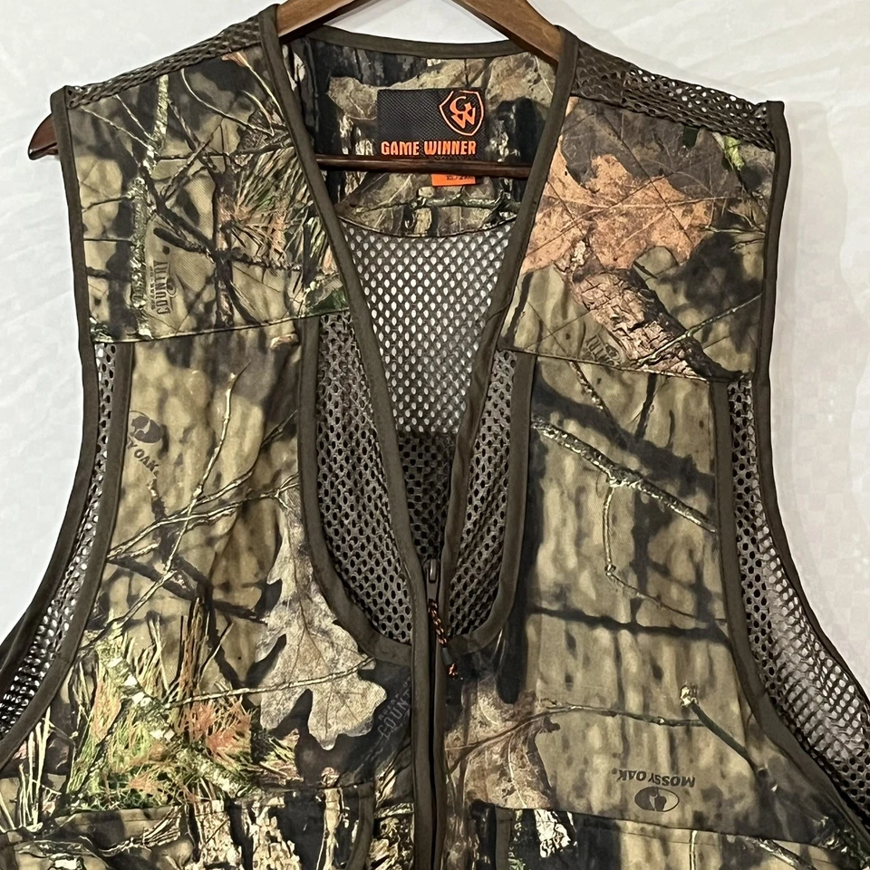 Game Winner Mossy Oak BreakUp Infinity Camo Hunting Vest Men’s Size XL/2XL - Image 2 of 4