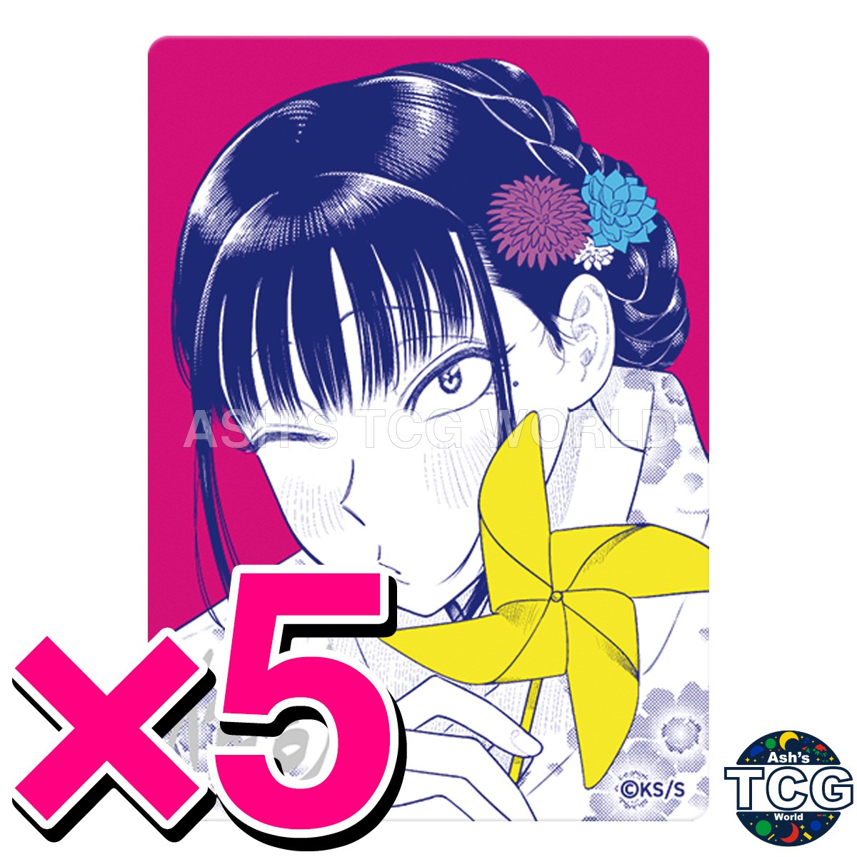 Thank You Pitch NatsuComi 2026 Metakira Card Minako Agawa Kyu Sumiyosh 5 Set