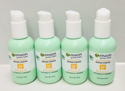 READ 4 NWOB Garnier Green Labs Pinea-C Brightening Serum 24Hr Vegan SPF30 2.4oz