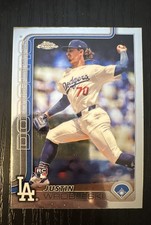 2025 Topps Chrome - Justin Wrobleski #38 (RC) (F4)