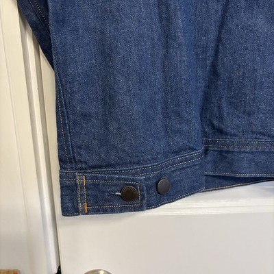 Patagonia Steel Forge Denim Jacket Blue Size XXL Made in USA Style