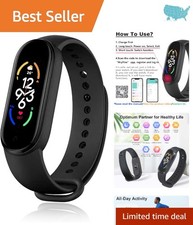 Multilingual Fitness Tracker Watch: Heart Rate  Sleep Monitoring for Everyone