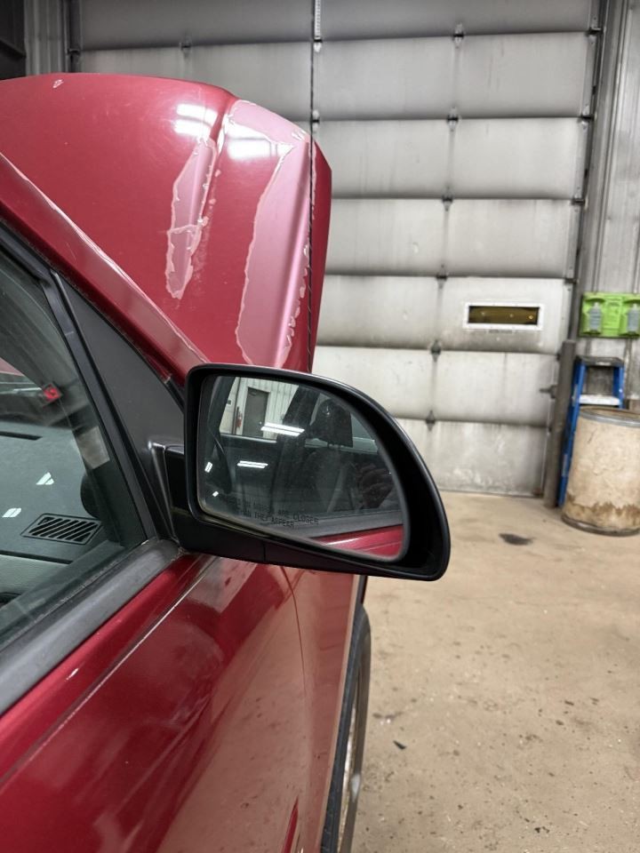 Passenger Side View Mirror Power Black Opt D22 Fits 05-09 EQUINOX 359855