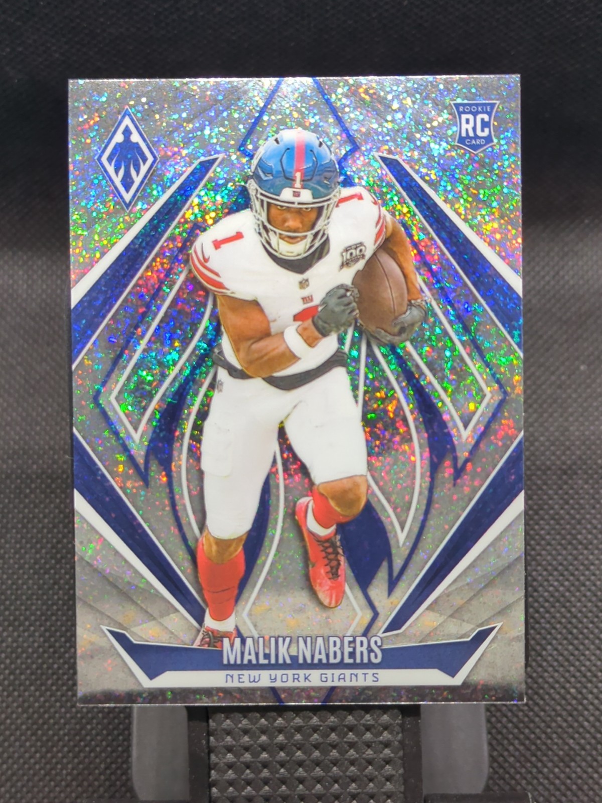 2024 Phoenix International Malik Nabers RC Silver Celestial Glitter #221