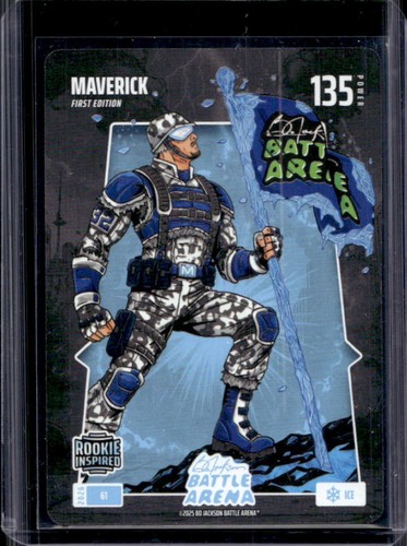 2026 Bo Jackson Battle Arena Maverick Cooper Flagg Ice RC #61