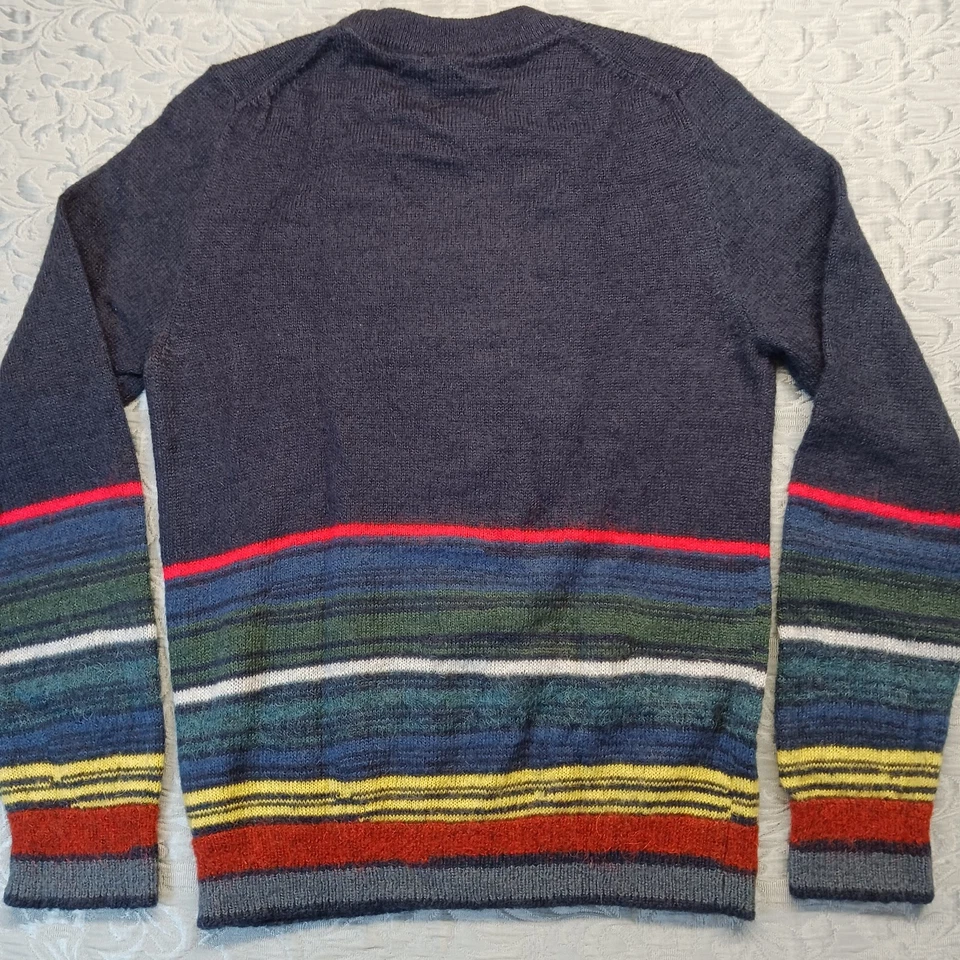 Suéter Paul Smith PS Feminino X-Pequeno Multicolorido Listrado Mescla Mohair - Imagem 2 de 4