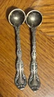Vintage Sterling Silver Salt Spoons (two) Strasbourg Pattern-Gorham Silver 1897