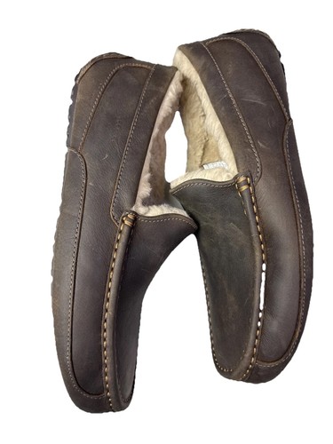 UGG Australia Ascot Men's Loafer Moccasin Size 12 Brown New 3g1 - Picture 6 of 11