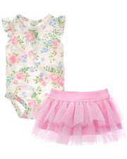 Juicy Couture 2Pc One-Piece  Skirt Set