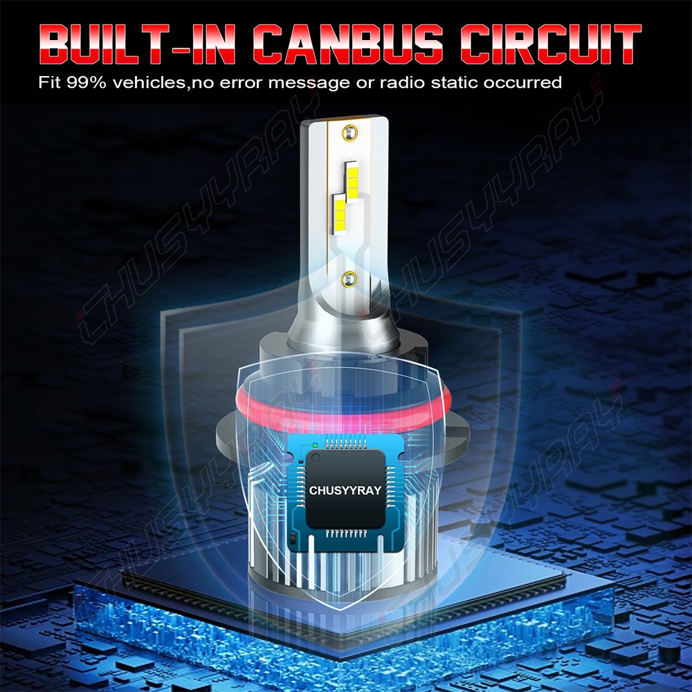 For Jeep Liberty 2002-2007 Combo 9007 LED Headlight + 9145 Fog Light Bulbs 6500K