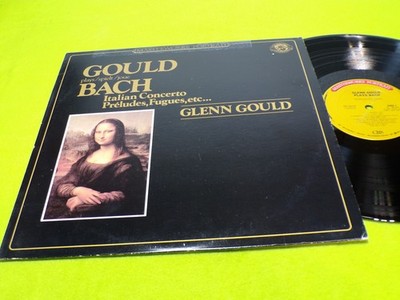 Glenn Gould Plays Bach Vinyl Record. G/VG+