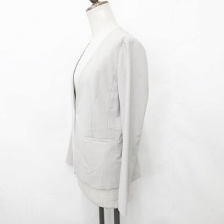 NATURAL BEAUTY BASIC Jacket, Collarless Jacket, L… - image 4