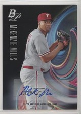 2018 Bowman Platinum Top Prospects Auto McKenzie Mills #TOP-23 Auto 1o3