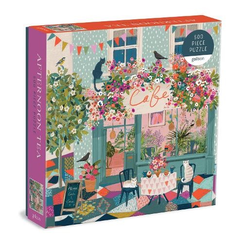 Afternoon Tea 500 Piece Puzzle by  Galison, Victoria Ball - 9780735369924