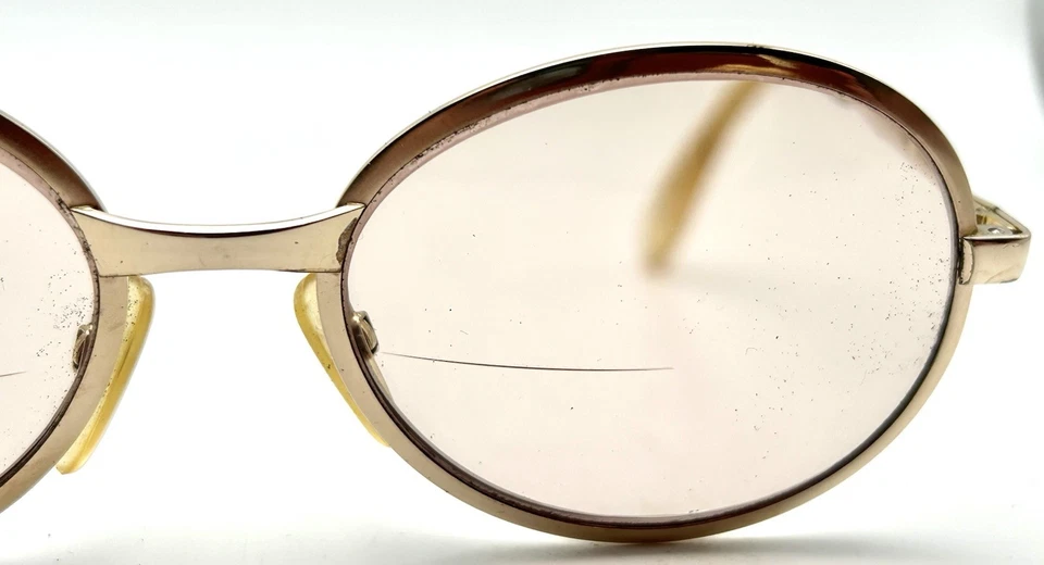 Marco de gafas vintage RODENSTOCK 130 COSIMA 1/20 12K GF marcos ovalados hechos en alemán Foto 4 de 4