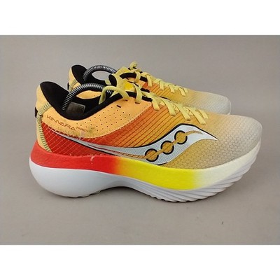 Saucony Kinvara Pro Mens 9 Running Shoes  Umbra Orange S20847-138 Carbon Plate
