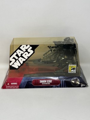 Star Wars 30th Anniversary Vehicles Shadow Scout with Speeder Bike Action Figure