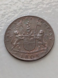 The Appolo 1808 East India Company Coin Admiral Gardner And Britannia 