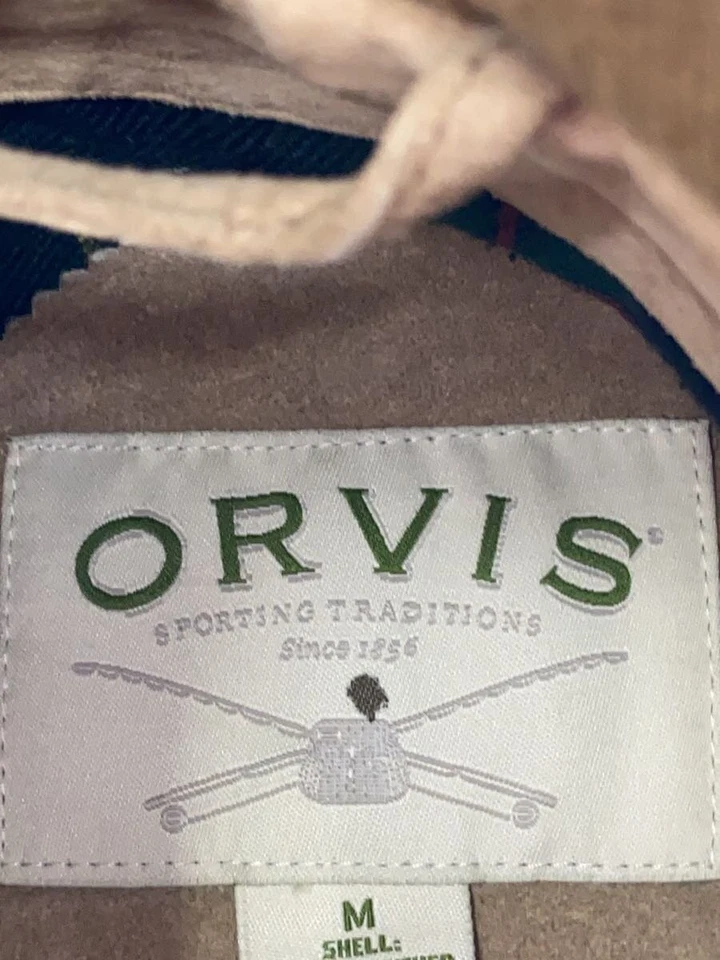 ORVIS SUEDE Jacket beige M Used - Image 3 of 4