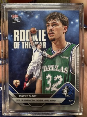 Cooper Flagg ROTY Topps Now