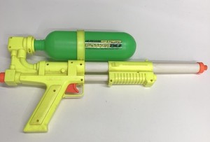 Larami SUPER SOAKER 50 Toy Squirt Water Gun Vintage 1989 NON-WORKING For Parts