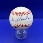 Johnny Blanchard Signed American League Baseball