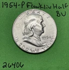 1954-P Franklin Half Dollar 50c BU Brilliant Uncirculated