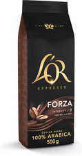 Espresso Forza Coffee Beans 500G Intensity 9 27.22 per kilo