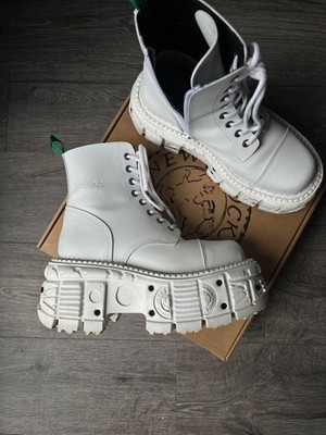 new rock ホワイト　41 new rock white boots 41 | eBay