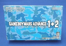 Nintendo GBA Soft Game Boy Wars Advanced 1 2 Used