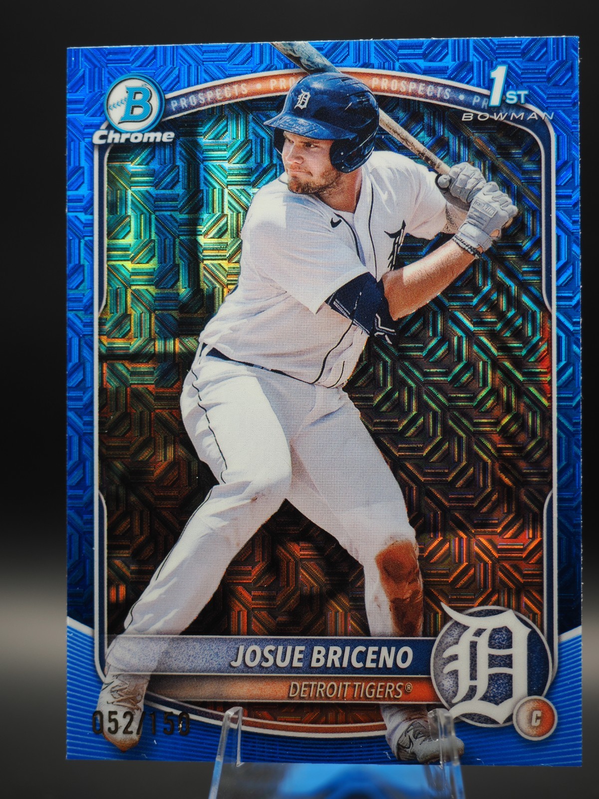 2025 Bowman Chrome Prospects - Josue Briceno - Blue Ref - #BCP-13 /150