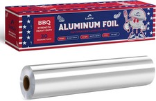 Aluminum Heavy Duty 30 Micron Tin Foil Roll 12 Inch Wide X150Ft Ft Length,150