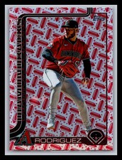 Eduardo Rodriguez Arizona Diamondbacks 2025 Topps #661 Holiday Hot Dogs #/99