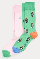 Polo Ralph Lauren Polo Bear Trouser Sock 2-Pack