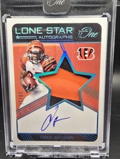 Chad Johnson Football Sports Trading Card Singles Serial Numbered 